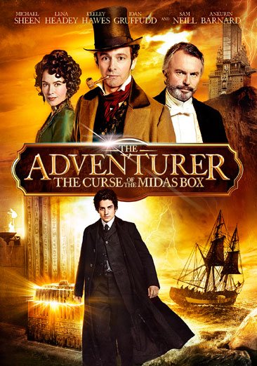 Adventurer: The Curse of the Midas Box, The cover