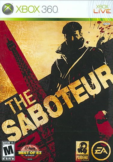The Saboteur - Xbox 360 cover