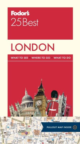 Fodor's London 25 Best (Full-color Travel Guide) cover