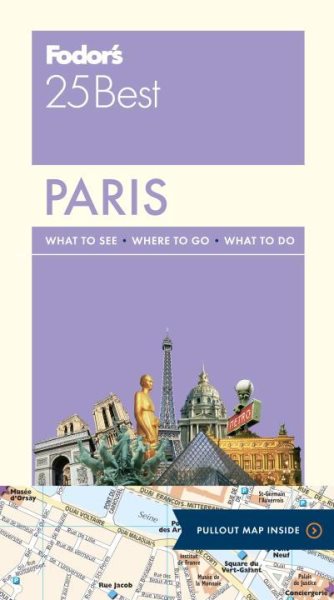 Fodor's Paris 25 Best (Full-color Travel Guide) cover