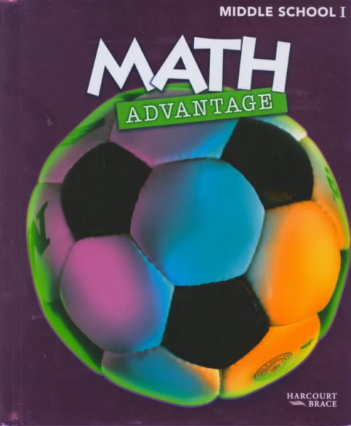 Math Advantage Grade 6 cover