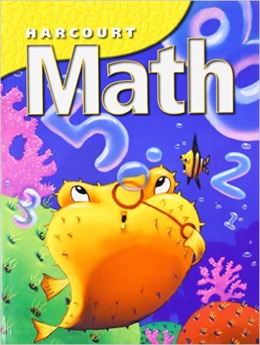 Harcourt Math Student Edition complete grade 2, consumable cover