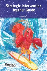 Storytown: Strategic Intervention Teacher's Guide Grade 5 2008 cover
