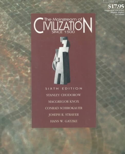 The Mainstream of Civilization Since 1500 cover