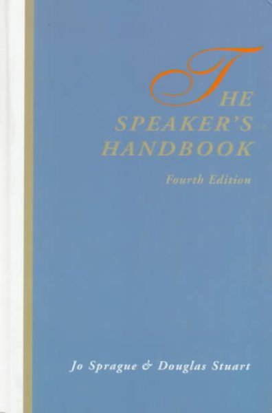 The Speaker's Handbook cover