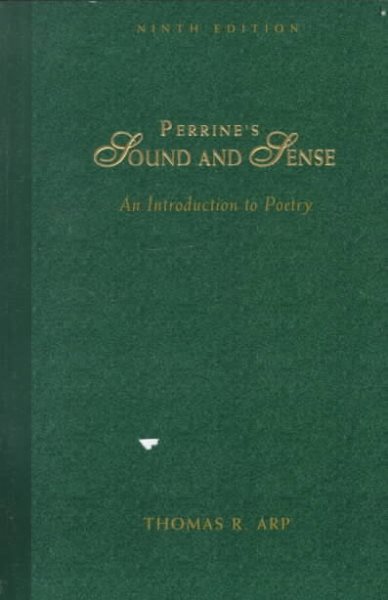 Perrine's Sound and Sense: An Introduction to Poetry (9th Edition) cover