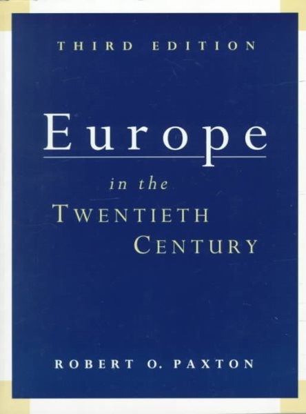 Europe in the 20th Century cover