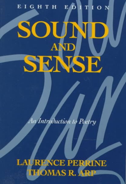 Sound and Sense: An Introduction to Poetry