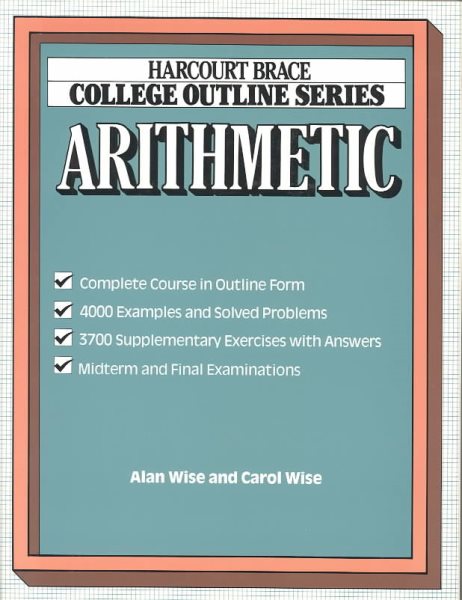 Arithmetic (Books for Professionals) cover
