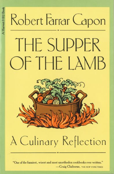 The Supper Of The Lamb: A Culinary Reflection (A Harvest/Hbj Book) cover