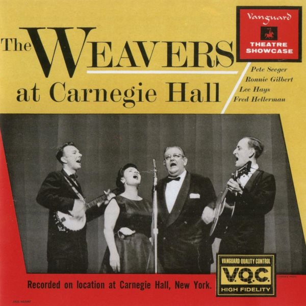 The Weavers At Carnegie Hall cover