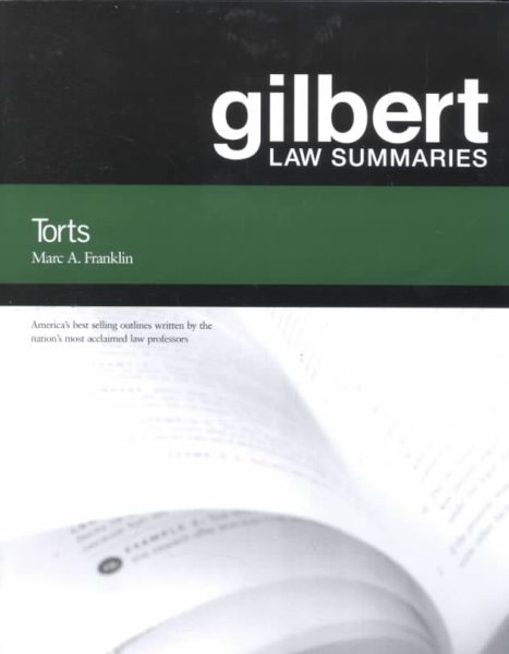 Gilbert Law Summaries: Torts cover