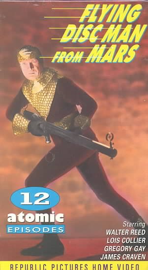 Flying Disc-Man From Mars [VHS] cover