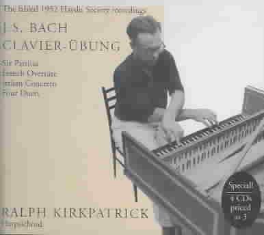 J.S. Bach: Clavier-Ubung cover
