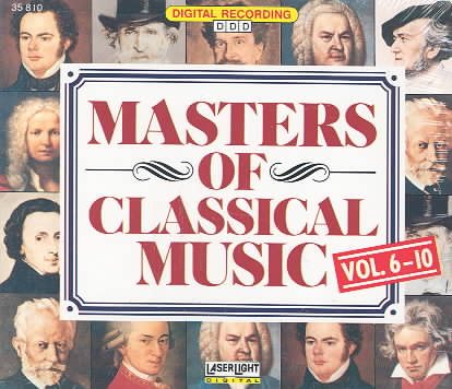 Masters of Classical Music 6-10 cover