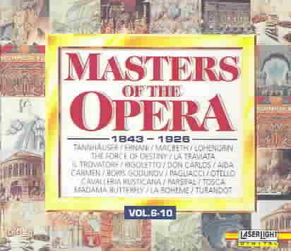 Masters of Opera Vol 6-10 (1843-1926) cover
