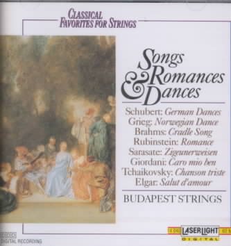 Songs, Romances & Dances cover
