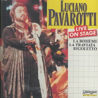 Luciano Pavarotti - Live on Stage cover