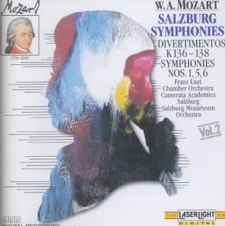 Salzburg Symphonies, Vol. 2 cover