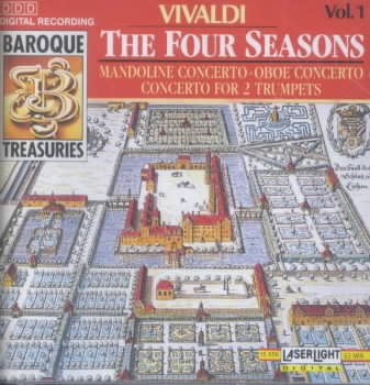 Baroque Treasuries 1: Vivaldi 4 Seasons cover