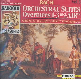 Baroque Treasuries 5: Bach Orchestral Suites cover