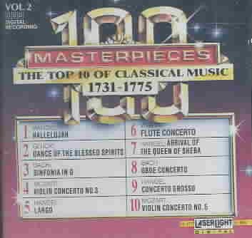 100 Masterpieces: The Top 10 of Classical Music, 1731-1775, Vol. 2