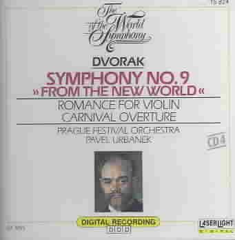 World of the Symphony, Dvorak: Symphony No. 9, Romance for Violin, Carnival Overture cover