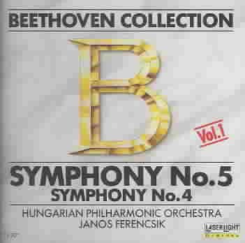 Beethoven Collection 1: Symphonies 5 & 4 cover