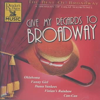 Best of Broadway: Give My Regards cover