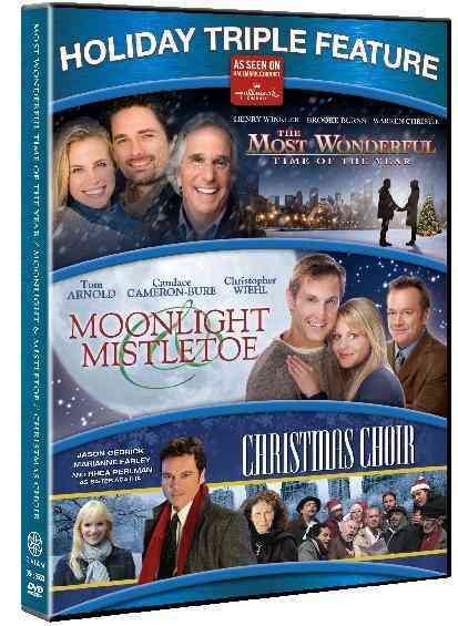Holiday Triple Feature: The Most Wonderful Time of the Year/ Moonlight & Mistletoe/ The Christmas Choir cover