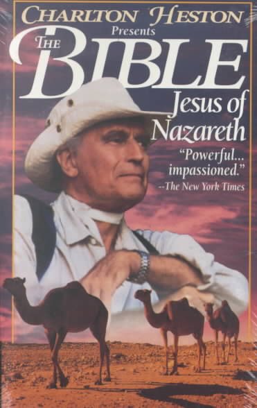 Charlton Heston Presents the Bible: Jesus of Nazareth [VHS] cover
