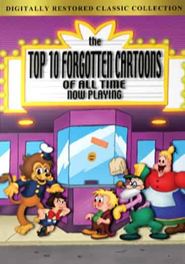 The Top Ten Forgotten Cartoons cover