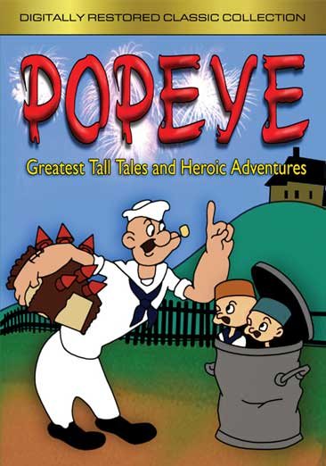 Popeye's Greatest Tall Tales & Heroic Adventures cover