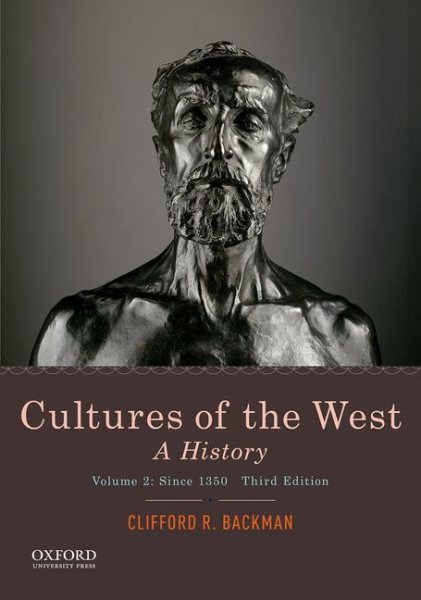 Cultures of the West: A History, Volume 2: Since 1350 cover