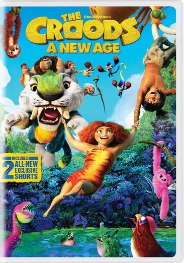 The Croods: A New Age [DVD] cover
