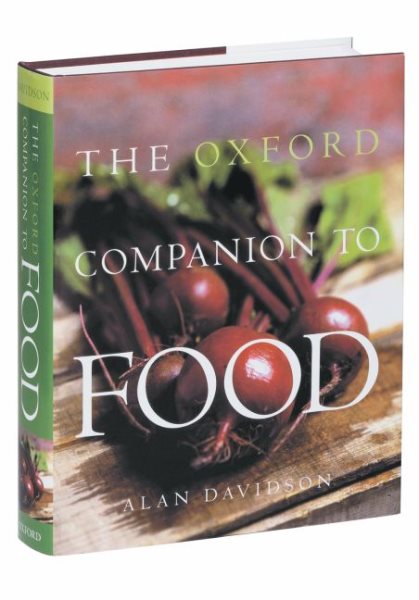 The Oxford Companion to Food cover