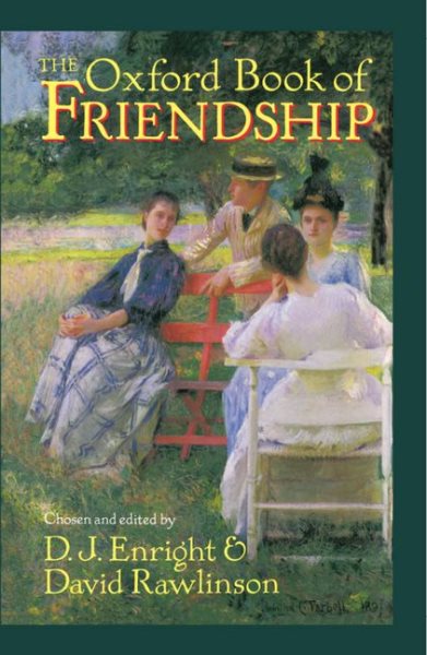 The Oxford Book of Friendship cover