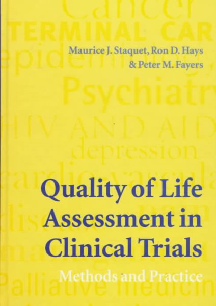 Quality of Life Assessment in Clinical Trials: Methods and Practice cover