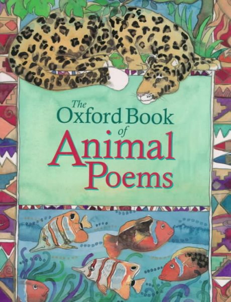 The Oxford Book of Animal Poems cover
