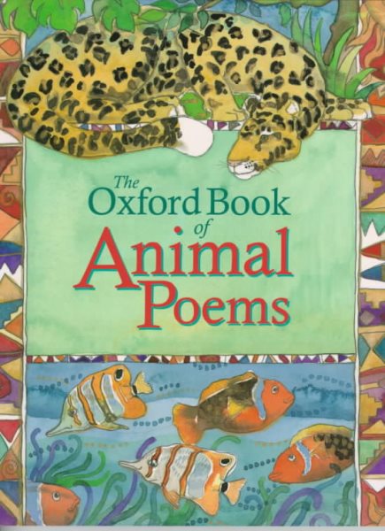 The Oxford Book of Animal Poems cover