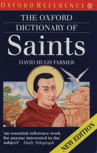 The Oxford Dictionary of Saints (Oxford Quick Reference) cover