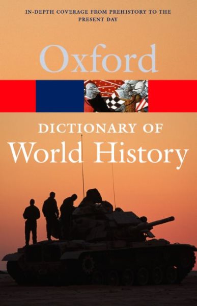 Oxford Dictionary of World History cover