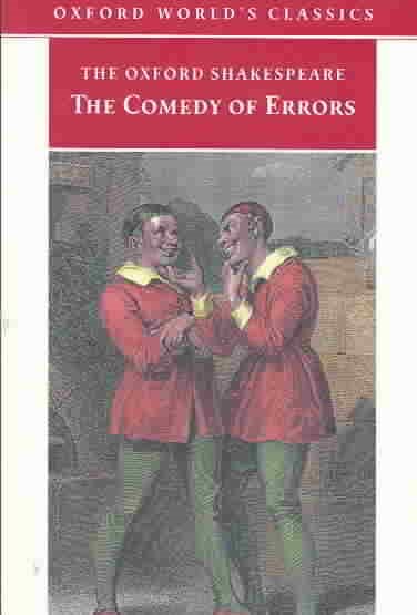 The Comedy of Errors (Oxford World's Classics) cover