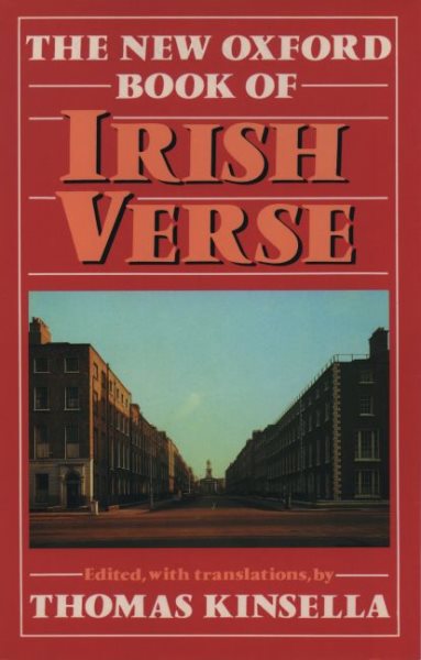 The New Oxford Book of Irish Verse (Oxford Books of Verse) cover