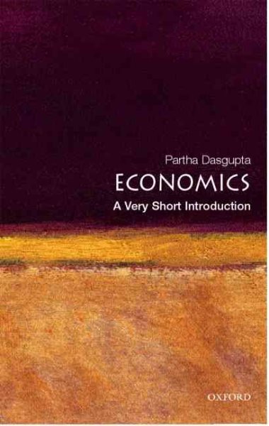 Economics: A Very Short Introduction cover