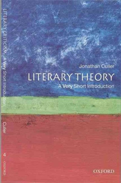 Literary Theory: A Very Short Introduction cover