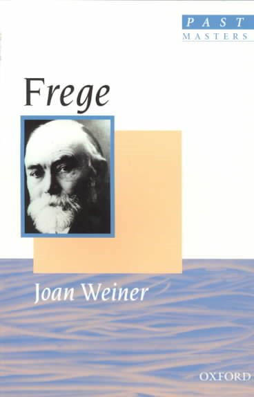 Frege (Past Masters) cover