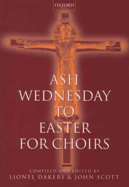 Ash Wednesday to Easter for Choirs cover