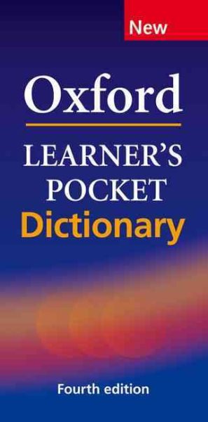 Oxford Learner's Pocket Dictionary English-Greek cover