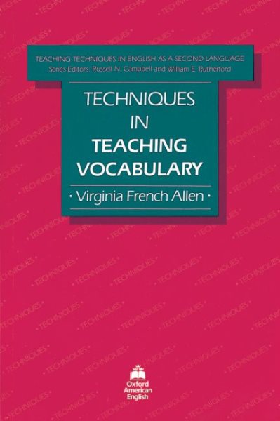 Techniques in Teaching Vocabulary (Teaching Techniques in English as a Second Language) cover